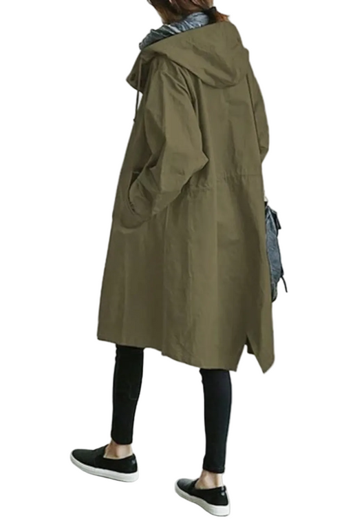 Sanne | Trench-coat Femme Coupe-Vent et Imperméable