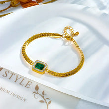 Bracelet Émeraude Divine