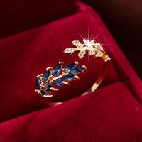 Bague en Or Saphir Vivant