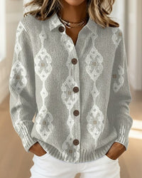 Gilet Col Polo Simple Rangée