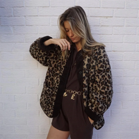 Aimée | Veste d'automne à imprimé léopard pour femmes