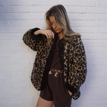 Aimée | Veste d'automne à imprimé léopard pour femmes