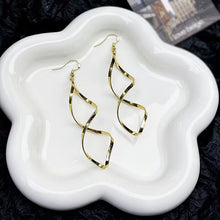 Boucles d'oreilles Spirale Dorée | Or