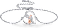 Bracelet ajustable porte-bonheur : simple et charmant