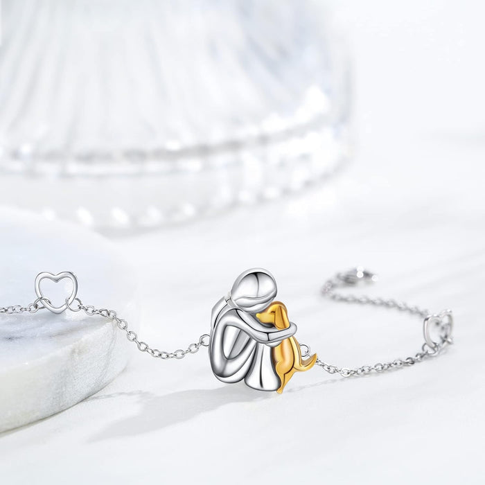 Bracelet ajustable porte-bonheur : simple et charmant