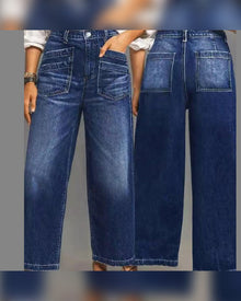 Pantalon Femme Décontracté Taille Haute Jambe Large