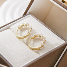 Boucles D'Oreilles En Perles Tordues