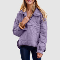 Anežka - Blouse oversize avec capuche