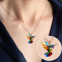 Collier de Colibri Précieux avec Boucles d'Oreilles Offertes – Offre à Durée Limitée