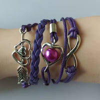 Bracelet Mode Rétro Arc de Cupidon