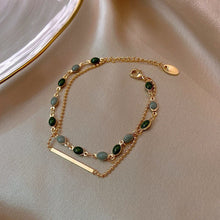 Bracelet double avec charms