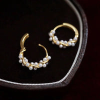 Boucles D'Oreilles En Perles Tordues