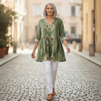 Blair - Blouse longue imprimée
