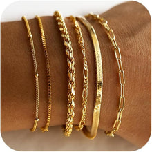 Ensemble de Bracelets Isabella | Or