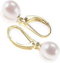 Boucles d'oreilles Perle Élégante | Or