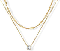 Collier Double Éclat | Or