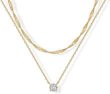 Collier Double Éclat | Or