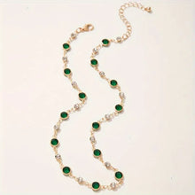 Collier Pendentif Vert Divin
