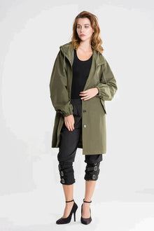 Lewis | Veste imperméable avec fermeture à boutons pour femme