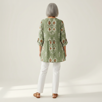 Blair - Blouse longue imprimée