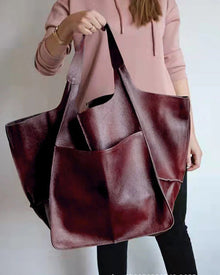 Sacs à main en cuir grande capacité pour femme