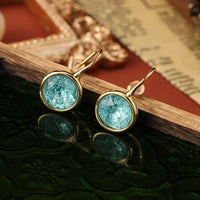Boucles d'oreilles Vintage Ice Crack Jewel