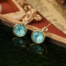 Boucles d'oreilles Vintage Ice Crack Jewel
