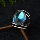 Bague magique avec pierre de lune