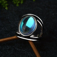 Bague magique avec pierre de lune