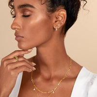 Boucles d'oreilles Goutte Diamant | Or