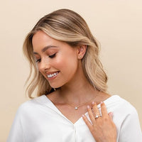 Collier Aurora Cristal | Or