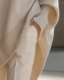 Pull Col Rond Loose Mi-Long