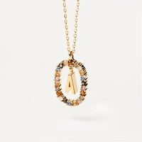 Collier Élégant avec Pierres Multicolores