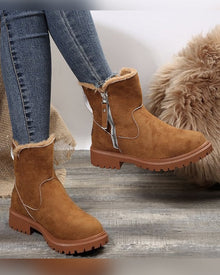 Bottes D’Hiver Pour Femme Avec Doublure En Polaire