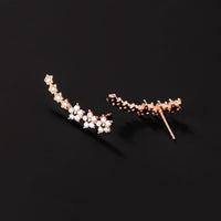 Boucles d'oreilles Florales Élégantes