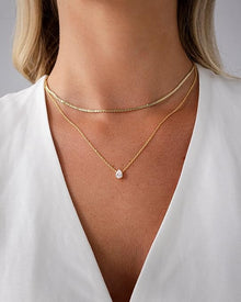 Collier Double Éclat | Or