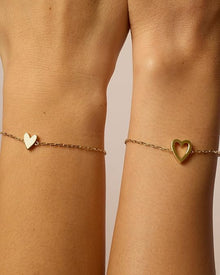 Bracelet Cœur Rayonnant | Or