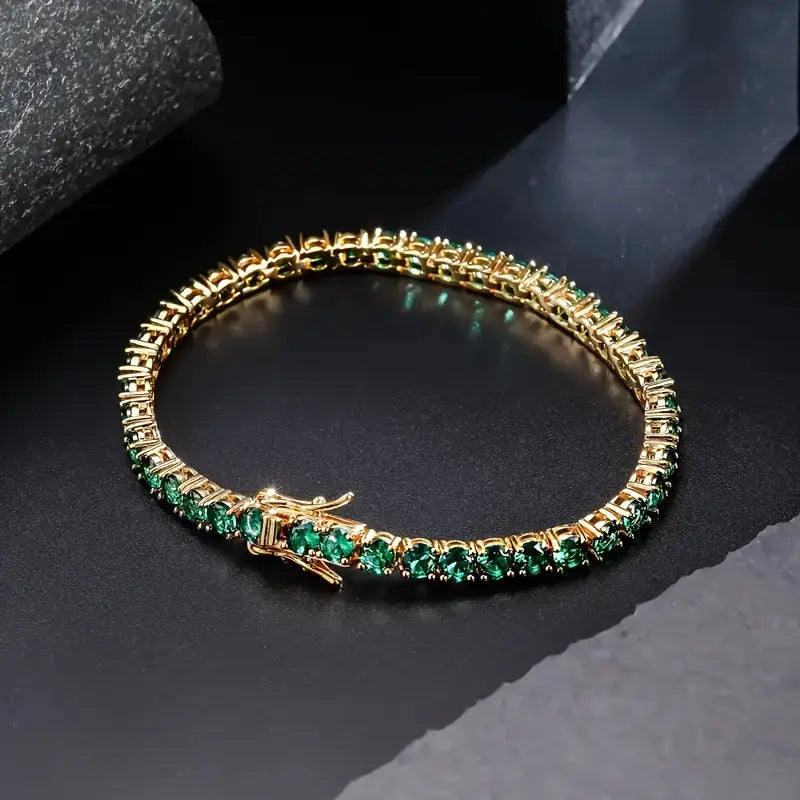 Bracelet Émeraude Aliona