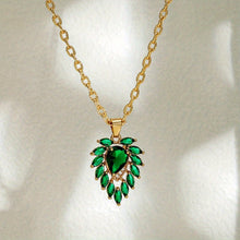 Collier Matilde Cœur d'Émeraude