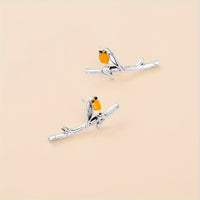 Boucles d'oreilles Oiseau Délicat