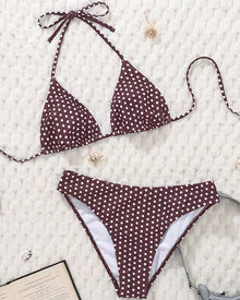 Bikini Bretelles À Pois