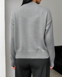 Pull Tendance Avec Ourlet Fendu