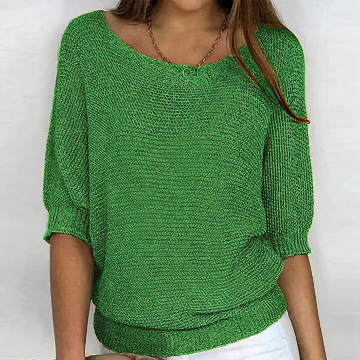Aveline | Pull en maille à manches pour femmes