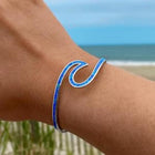 Bracelet Sea Wave Opal en Argent