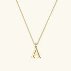 Collier en Or avec Lettre Initiale