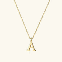 Collier en Or avec Lettre Initiale