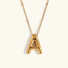 Collier en Or avec Initiale Balloon
