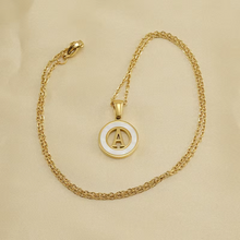 Collier en Coquillage avec Lettre Initiale