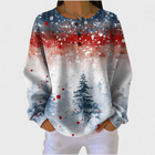 Alix - Pull de Noël à motif sapin