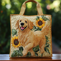 Sac Femme avec Golden Retriever – Deux Tailles